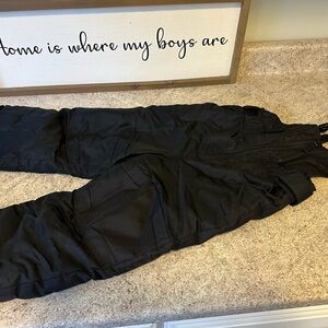 Cat & Jack Black toddler bib snow pants 3T